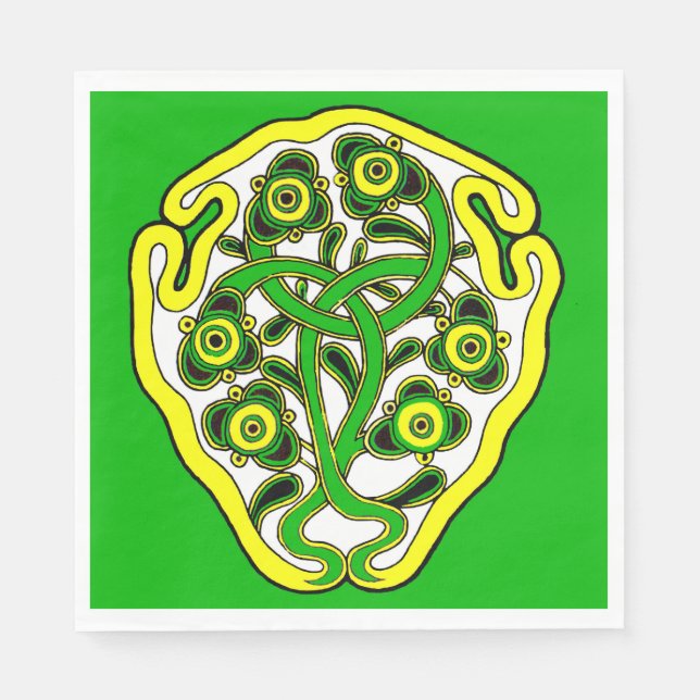 Guardanapo De Papel Símbolo Celta impressão (Frente)