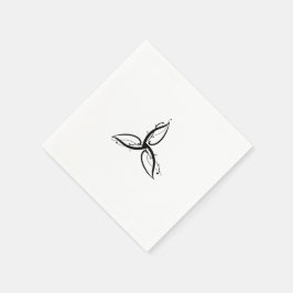 Guardanapo De Papel Símbolo Triquetra Odin Norse Wicca