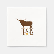Símbolos do Texas, Longhorn, marrom