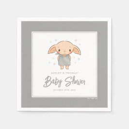 Guardanapo De Papel Simples Harry Potter - Chá de Bebê do Dobby