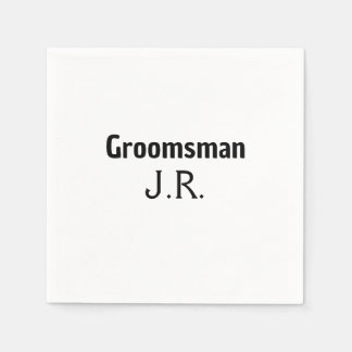 Guardanapo De Papel SIMPLES MINIMAL adicione seu nome padrinho persona