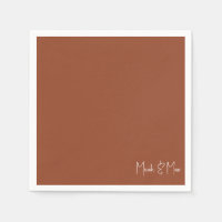Simples Terracotta Script Names Casamento Cocktail