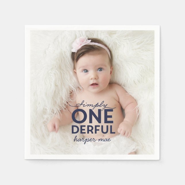 GUARDANAPO DE PAPEL SIMPLESMENTE MARAVILHOSOS NAPKINS DE PAPEL (Frente)