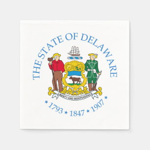 Guardanapo De Papel sinal de Delaware