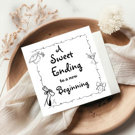 Guardanapo De Papel Sinal de favorecimento de Formatação Desenhada à M