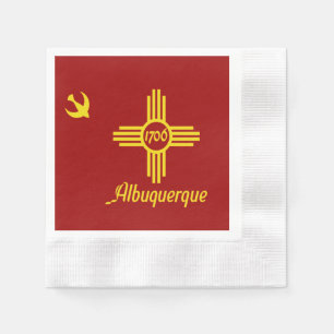 Guardanapo De Papel Sinalizador de cidade albuquerque