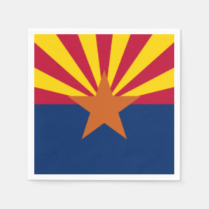 Guardanapo De Papel Sinalizador do Estado da Arizona
