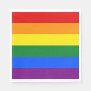 Guardanapo De Papel Sinalizador Rainbow (LGBT)