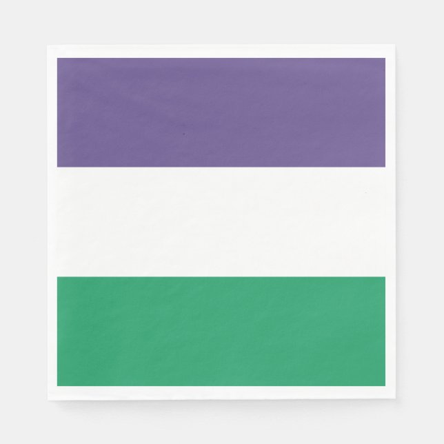 Guardanapo De Papel Sinalizador Suffragette (Frente)