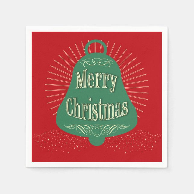 Guardanapo De Papel Sino de Natal (Frente)