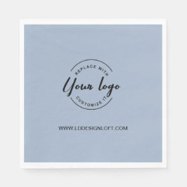 Guardanapo De Papel Site de logotipo da empresa comercial personalizad