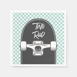 Guardanapo De Papel Skateboard dois rad 2º Aniversário