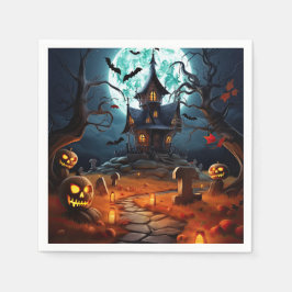 Guardanapo De Papel Skeleton Spookeen Skeleton Casa Assombrada