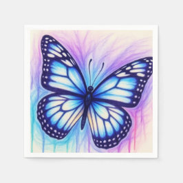 Guardanapo De Papel SketchBorboleta