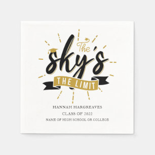 Guardanapo De Papel Sky's The Limit Class of 2022 Formando Paper