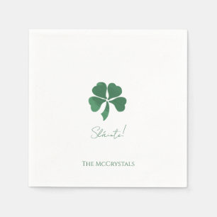 Guardanapo De Papel Sláinte Saint Patricks Irlandês Casamento Personal