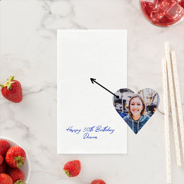 Guardanapo De Papel Slogan de Fotografia Personalizada Crie-o