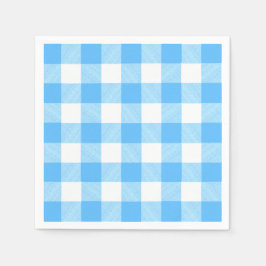 Guardanapo De Papel Slow-Living Summer Sky Check