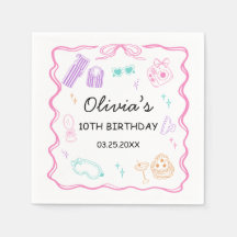 Slumber Sleepover Party Girl Birthday