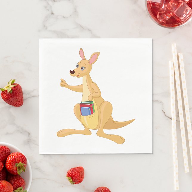 Guardanapo De Papel Smart Kangaroo (Criador carregado)