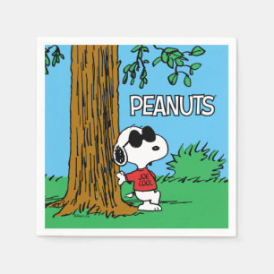 Guardanapo De Papel Snoopy "Joe Cool" em Pé