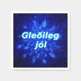 Guardanapo De Papel Snowburst - Gleðileg Jól