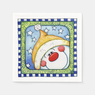 Guardanapo De Papel Snowman - Paper Napkins