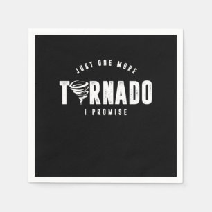Guardanapo De Papel Só Mais Um Tornado Tempestade Chaser Furricane Pre
