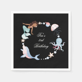 Guardanapo De Papel Sob o mar