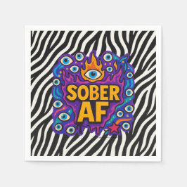 Guardanapo De Papel Sober AF - Zebra Pattern - 