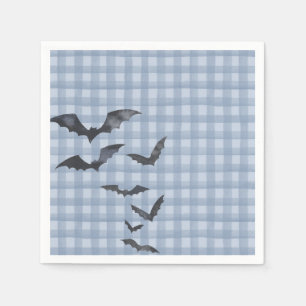 Guardanapo De Papel Sobremesa de Aniversário Fantasminha Azul Pastel P
