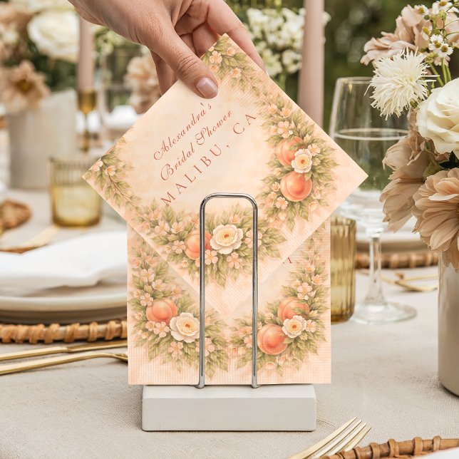 Guardanapo De Papel Soft Orchard Dreams Bridal Shower (Criador carregado)