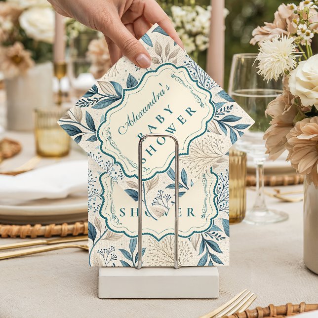 Guardanapo De Papel Soft Wildflower Cottage Baby Shower (Criador carregado)