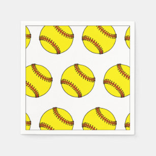 Guardanapo De Papel Softball Sports