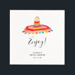 Guardanapo De Papel Sombrero, Festa de Noiva, Chás de Panela<br><div class="desc">Essas guardanapos de sombrero são perfeitas para uma festa de noiva,  chá de bebê ou qualquer celebração mexicana!</div>