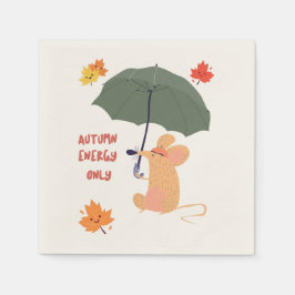 Guardanapo De Papel Somente energia do outono