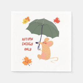 Guardanapo De Papel Somente energia do outono