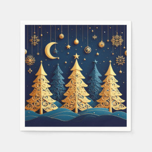 Guardanapo De Papel Sonho da Árvore Estrelada – Capricho Dourado