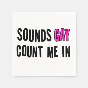 Guardanapo De Papel Sons Gay