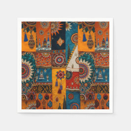 Guardanapo De Papel Sophisticated Luxury African Asian Caribbean 