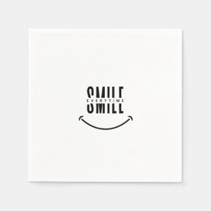 Guardanapo De Papel Sorria todos os tempos