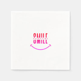 Guardanapo De Papel Sorria todos os tempos