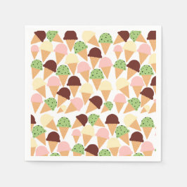 Guardanapo De Papel Sorvetes