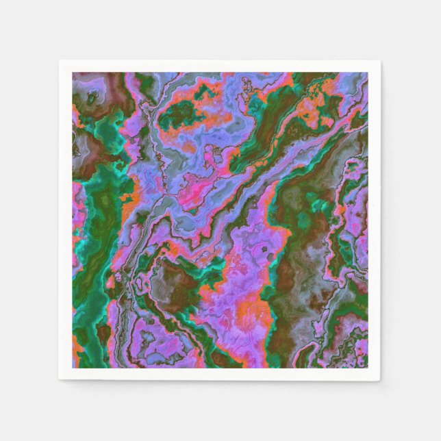 Guardanapo De Papel Sour Marble (Frente)