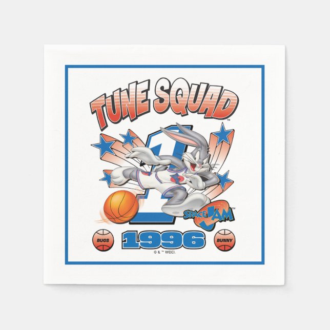 Guardanapo De Papel SPACE JAM™ BUGS BUNNY™ #1 Basketball Graphic (Frente)