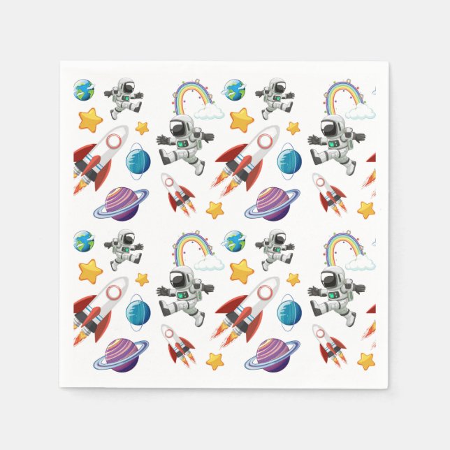 Guardanapo De Papel Space Paper (Frente)