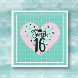 Guardanapo De Papel Special Sweet 16 Birthday 