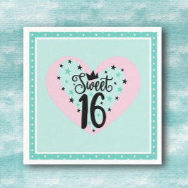 Guardanapo De Papel Special Sweet 16 Birthday Party