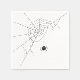 Guardanapo De Papel spider web