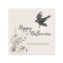 Spooky Gothic Halloween | Black Raven